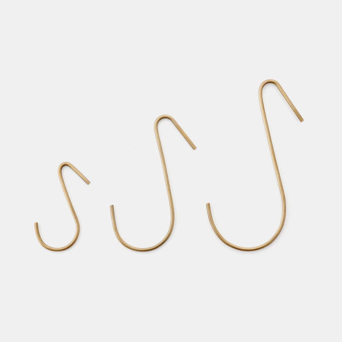 Brass Swoop Hooks