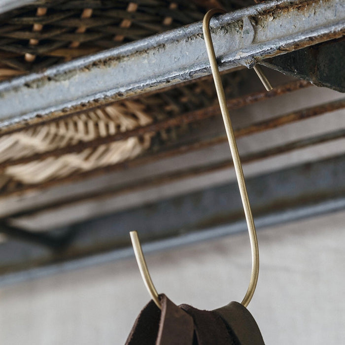 Brass Swoop Hooks