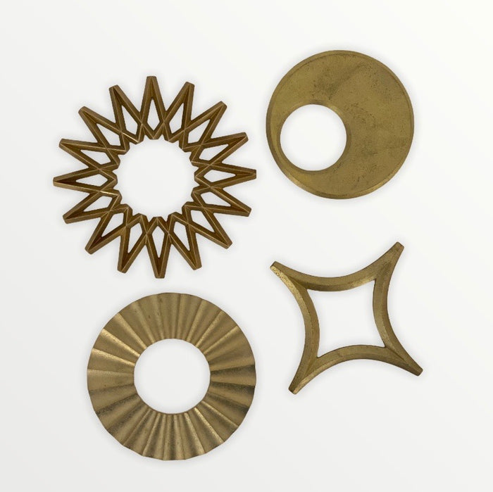 Brass Trivet | Moon