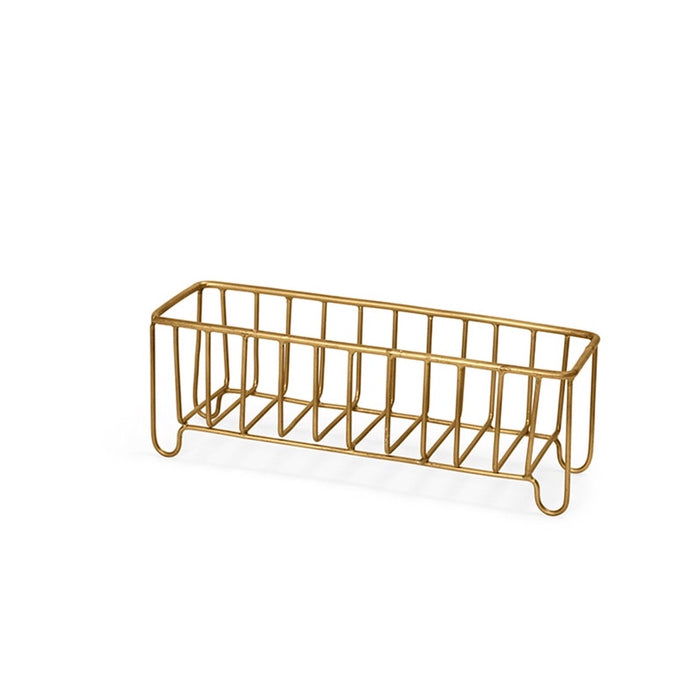 Brass Wire Basket: Slender