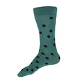 Bubble Socks | Jade + Black