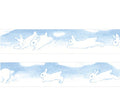 Bunny Clouds Washi by Shinako Moriyama