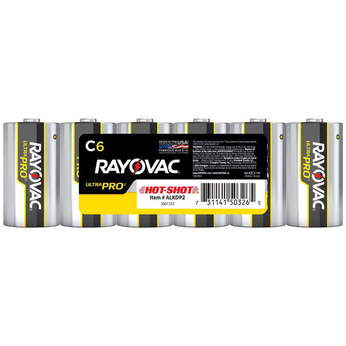 C Batteries, 6 Pack - H5M6 - 2
