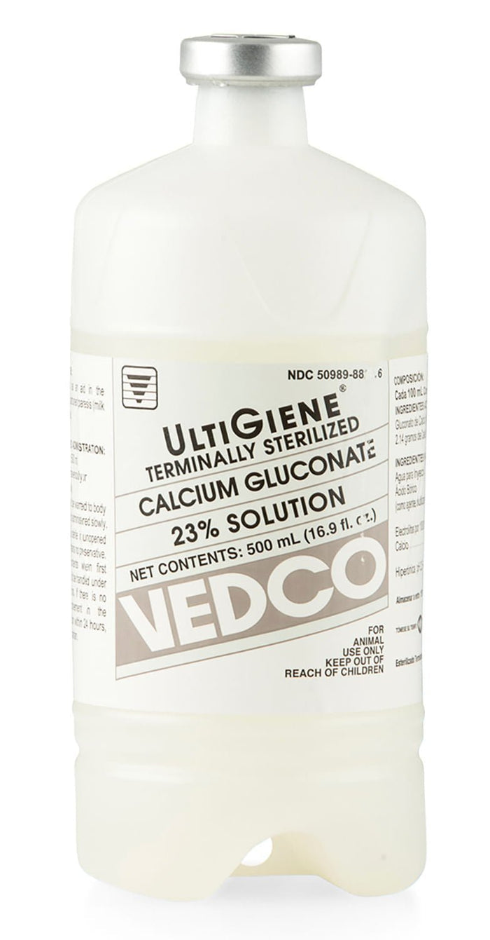 Calcium Gluconate 23% Solution, 500 mL - 49C1 - 1