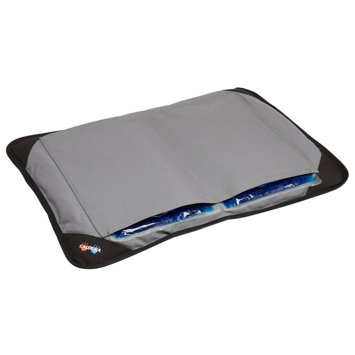 Caldera Pet Bed with Therapy Gel - 025CAL-19104 - Gray - Small - 2