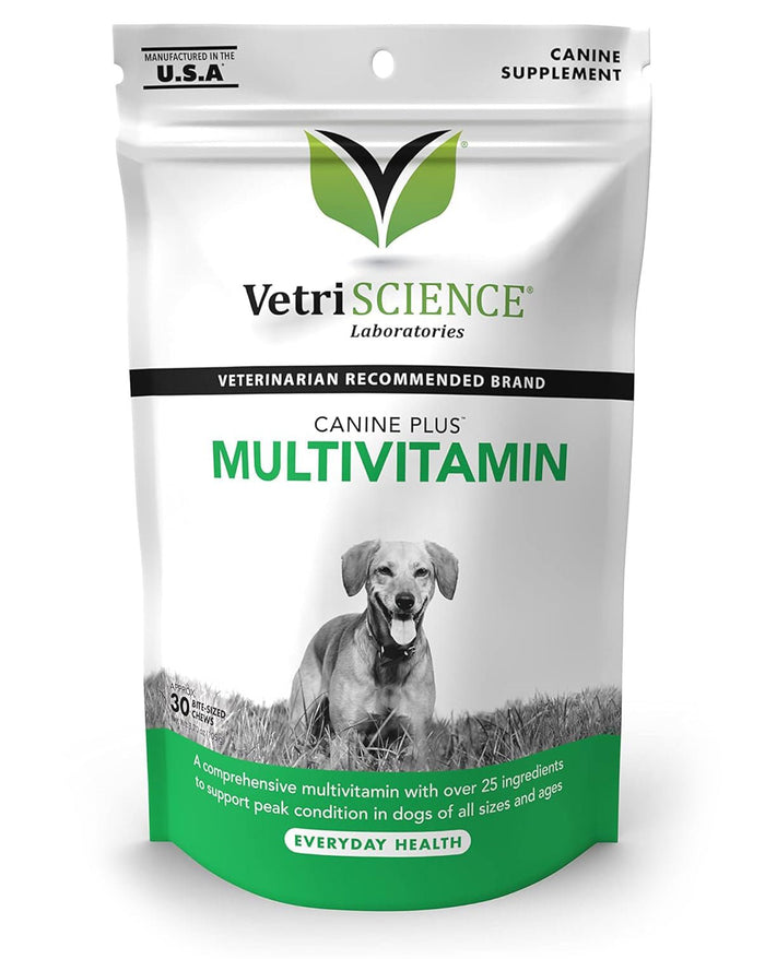 Canine Plus Dog MultiVitamin, 30 Bite - Sized Chews - 015VS-090091E-030 - Vegetable Flavor - 1