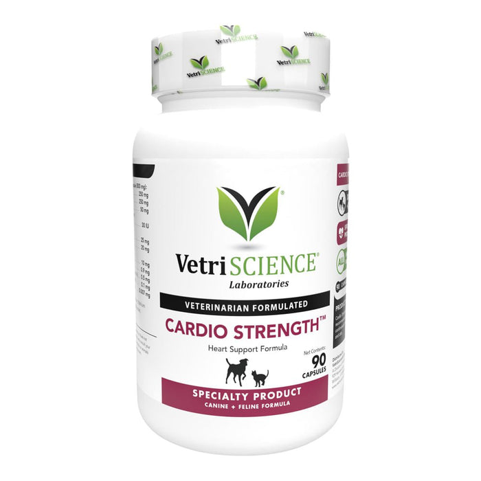Cardio - Strength Heart Support Formula for Cats & Dogs, 90 Caps - 015VS-0900631-090 - 90 caps - 1