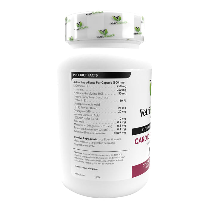 Cardio - Strength Heart Support Formula for Cats & Dogs, 90 Caps - 015VS-0900631-090 - 90 caps - 2