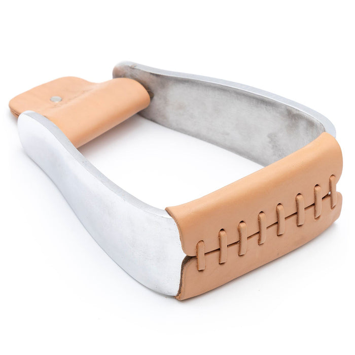 Cashel Aluminum Slanted Stirrups, Pair - QLEC - 3 in x 5.5 in - 5