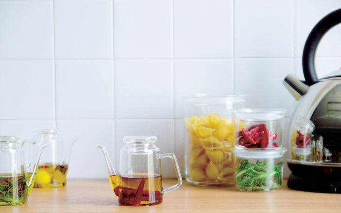 CAST Stackable Glass Containers | 80x60mm | set of 4 | 6 oz