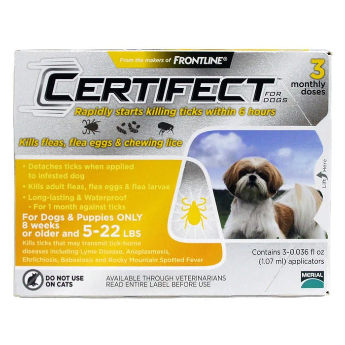 Certifect Flea & Tick for dogs, Single - LVS189 - 1