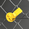 Chain Link / U - Post Insulator, 25 Pack - D426 - Yellow - 25 Pack - 1