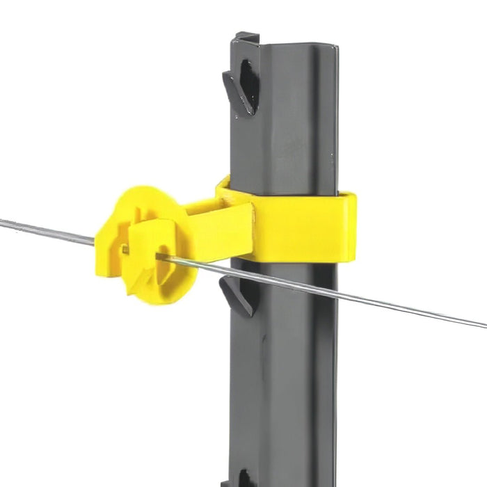 Chain Link / U - Post Insulator, 25 Pack - D426 - Yellow - 25 Pack - 2