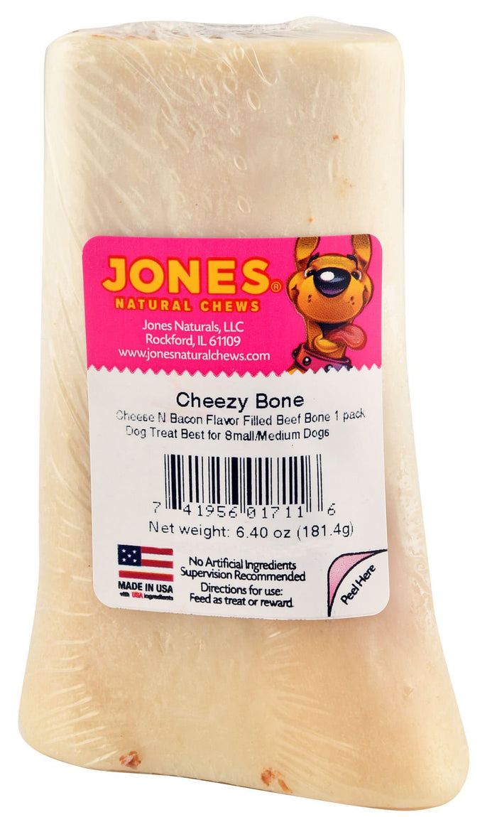 Cheezy Bone Dog Treat, Cheese N Bacon Flavor - 4GCJ - Single Cheezy Bone, Cheese N Bacon Flavor - 1