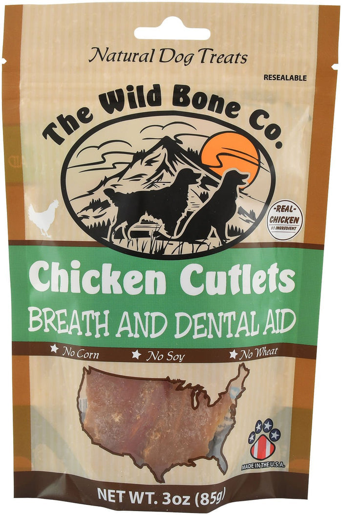 Chicken Cutlets with Breath & Dental Aid - WBAH - 1
