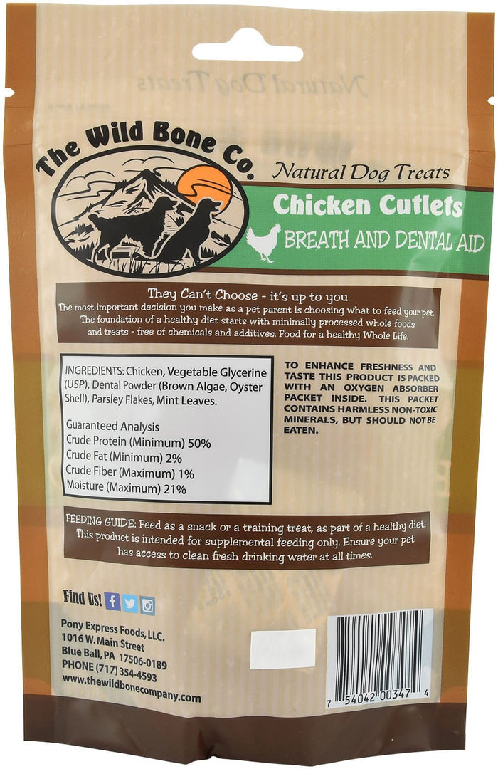 Chicken Cutlets with Breath & Dental Aid - WBAH - 2
