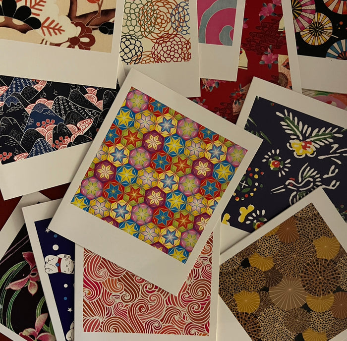 Chiyogami Note Cards