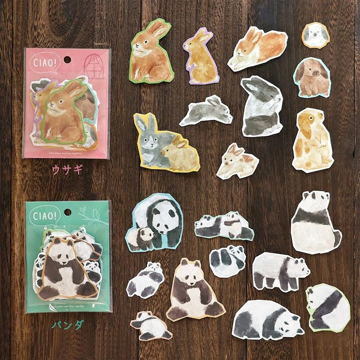 Ciao Sticker Set | Rabbit