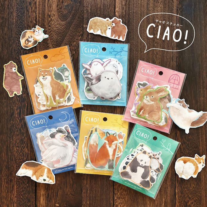 Ciao Sticker Set | Rabbit