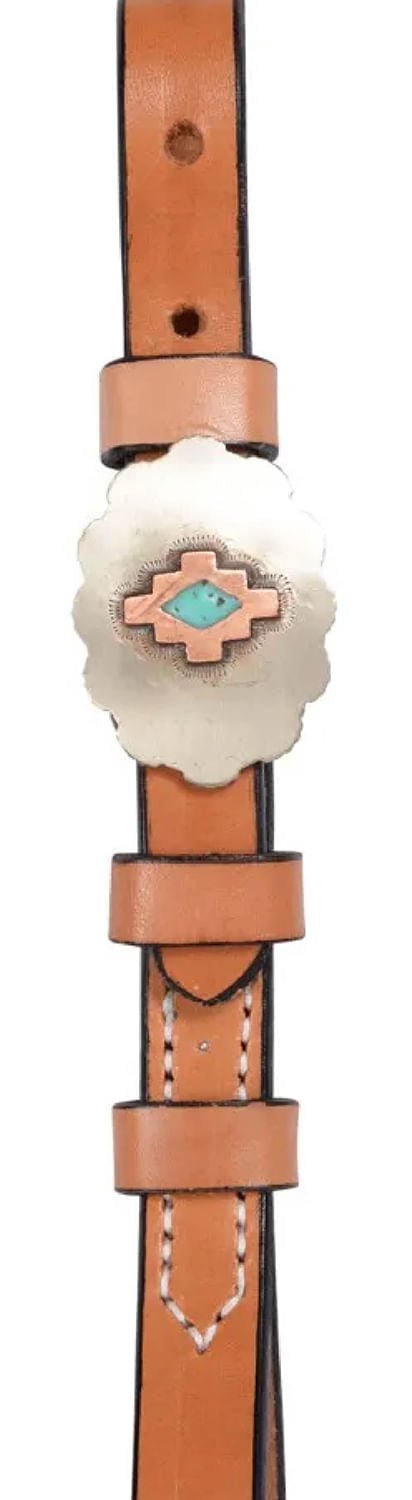 Circle Y Dawson Breast Collar, Full - RD1G3 - Old West Brown - Full - 3