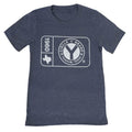 Circle Y Men's Patch Logo Tee - RD1K9 - Navy - M - 1