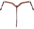 Circle Y Montana Breast Collar, Full - RD1G4 - Vintage Brown - Full - 1