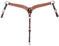 Circle Y Saturn Rising Horse Breast Collar, Full - RD1G5 - Vintage Brown - Full - 1