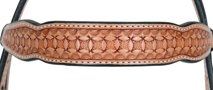 Circle Y Windsor Browband Headstall, Full - RD1FL - Light Brown - Full - 3