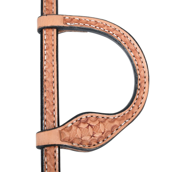 Circle Y Windsor One Ear Headstall, Full - RD1F8 - Light Brown - Full - 4