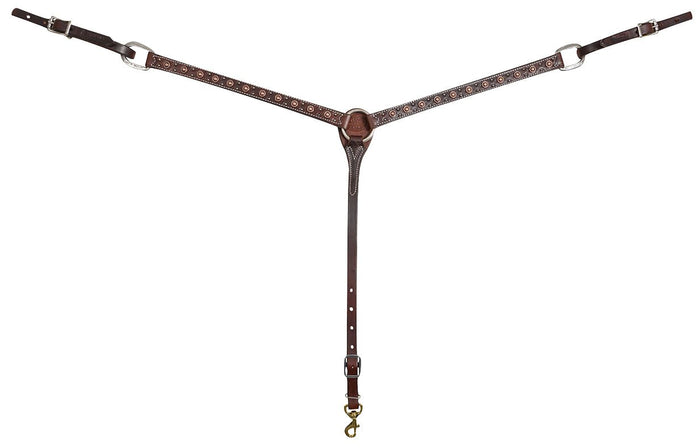 Classic Equine Copper Dot Breast Collar - CR96 - 1
