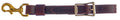 Classic Equine Leather Replacement Tug with Brass Snap - CRIC - 1