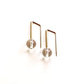 Clear Quartz Everyday Earrings