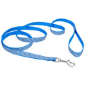 Coastal Pet Lazer Brite Dog Leash, 6' x 1" - C2BL - Blue Lagoon Wave - 1