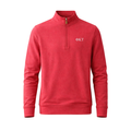Collars & Co. Phi Kappa Tau Cloud Cotton Quarter Zip Pullover Sunset Red