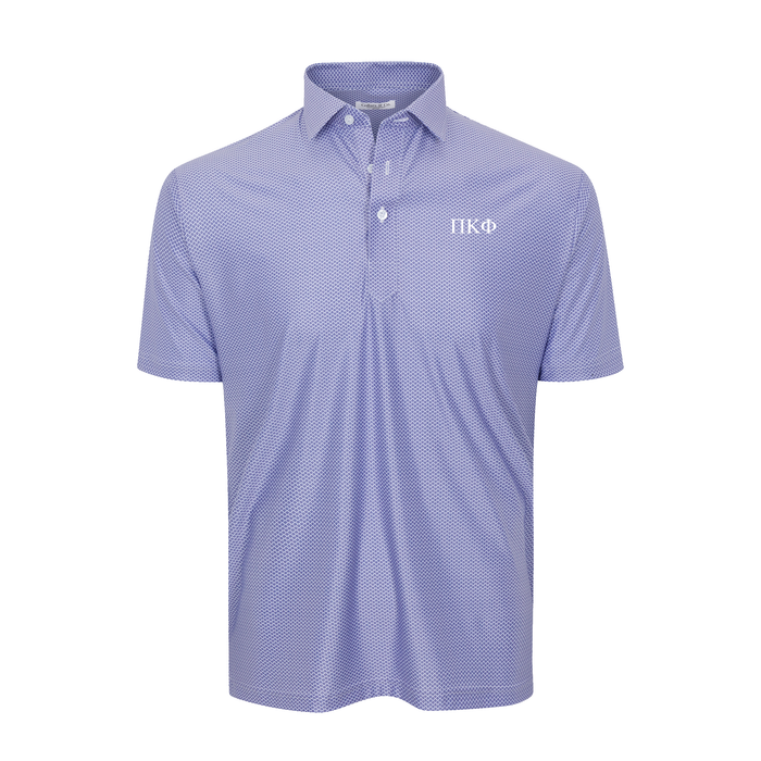 Collars & Co. Pi Kappa Phi Featherweight Flex Polo Congressional Navy
