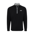 Collars & Co. Zeta Beta Tau DriRelease® Performance Pullover Black with Light Grey Trim