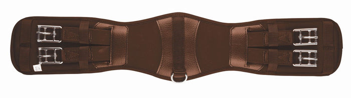Collegiate Memory Foam Mono Flap Girth, Brown - 0V1S8 - 22 in - 6