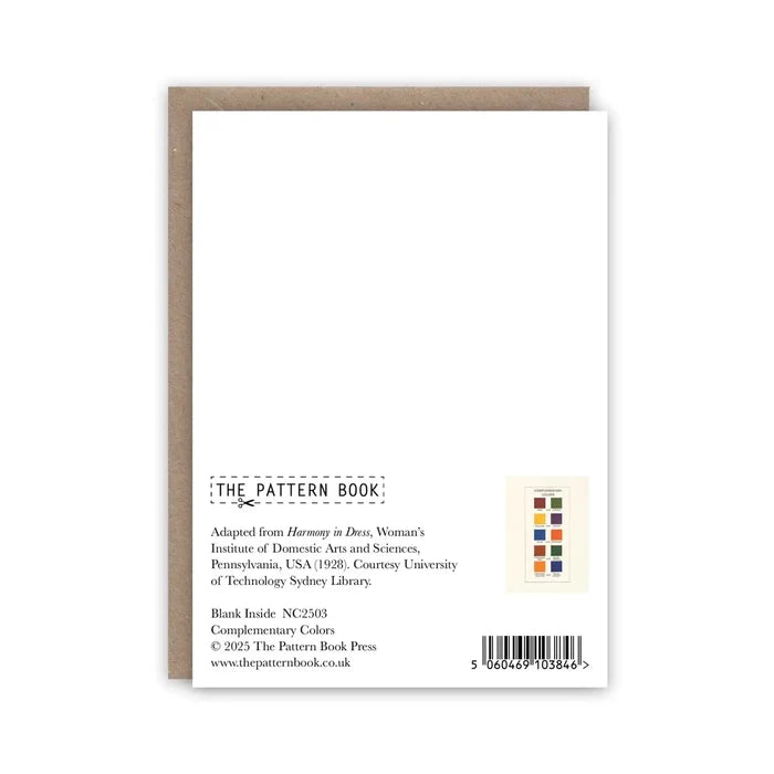 Complementary Colors Note Cards