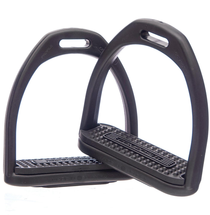 Compositi Stirrup Irons, 4.75" - 5YCJ - Compositi Stirrup Irons, Black 4 - 3/4" - 1