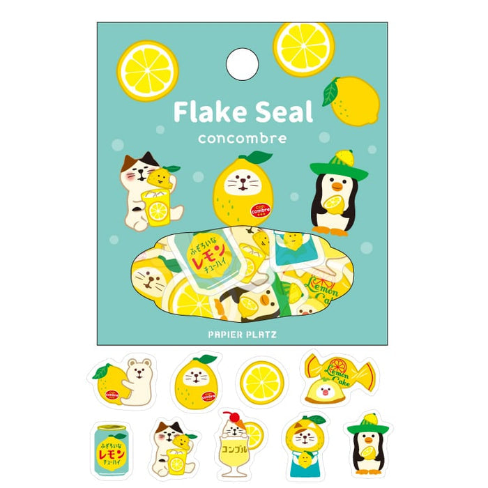 Concombre Lemon Flake Seal