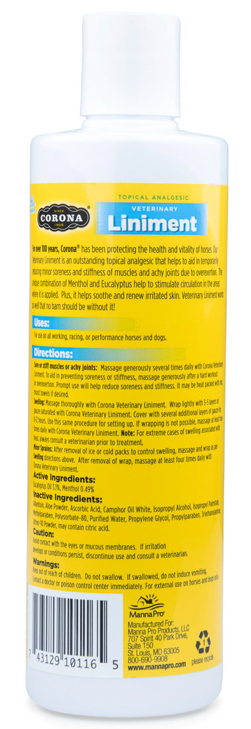 Corona Liniment, 16 oz - H9L1 - 2