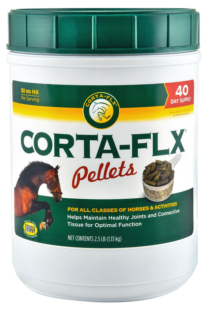 Corta - Flx Pellets Horse Joint & Tissue Supplement - EJCA - 2.5 lb, Corta - Flx Pellets, (40 servings) - 1