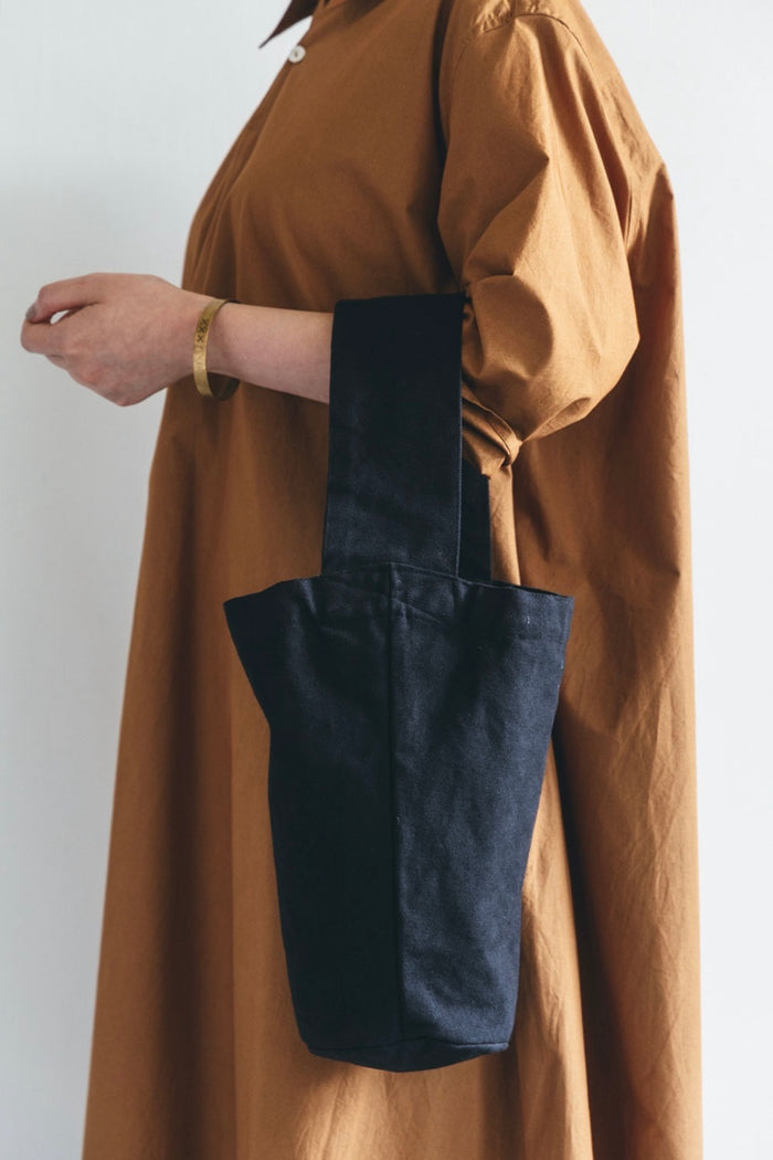 Cotton Adra Bucket Bag | Midnight Mii Thaaii