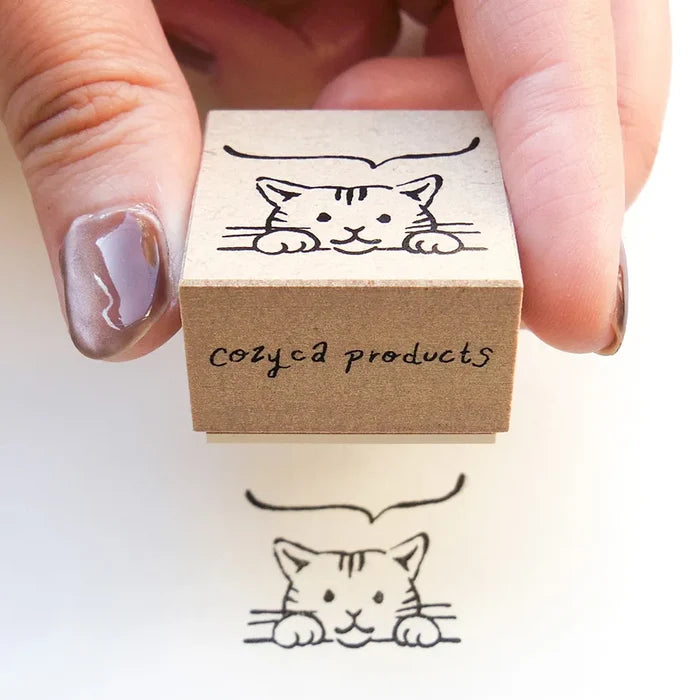 Cozyca Midori Asano Stamp | Cat
