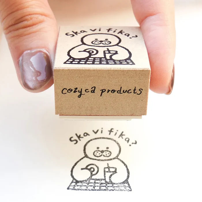 Cozyca Stamp | Shall we have tea?