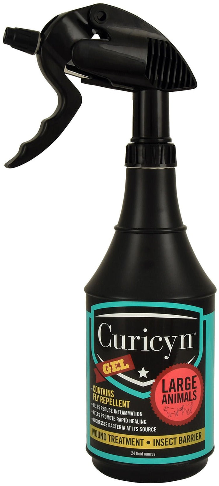 Curicyn Gel Wound Treatment for Large Animals, 24 oz - CURAE - 1