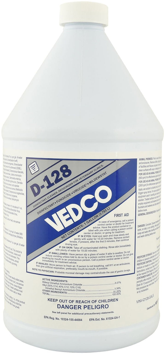 D - 128 Disinfectant, gallon - VEDAM - 1
