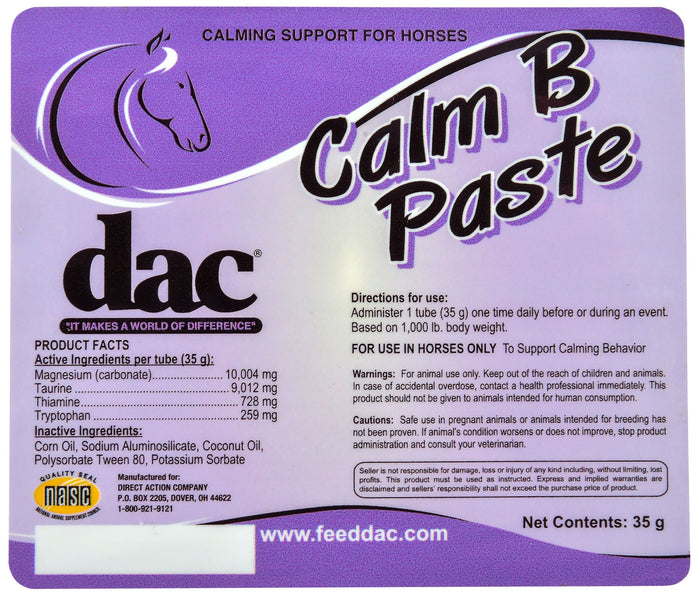 dac Calm B Paste, 35 gram - DACA6 - 2