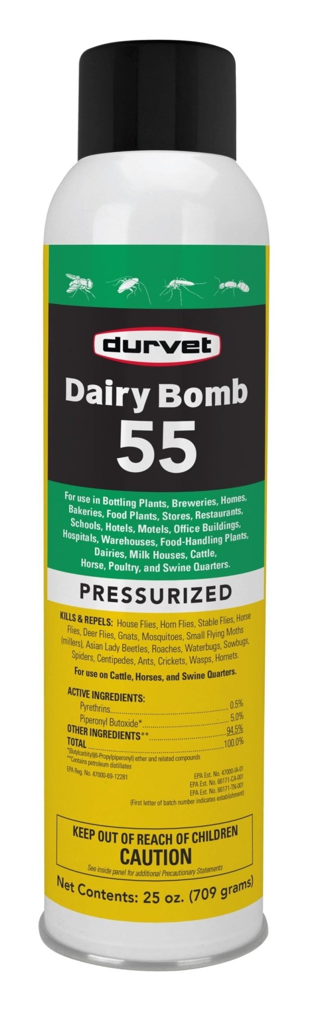 Dairy Bomb 55 Fly & Pest Insecticide, 25 oz - 7VUS - 25 oz - 1