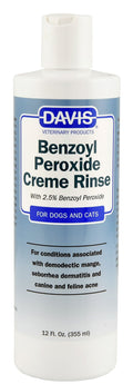 Davis Benzoyl Peroxide Creme Rinse - DAV1AW - 12 oz - 1